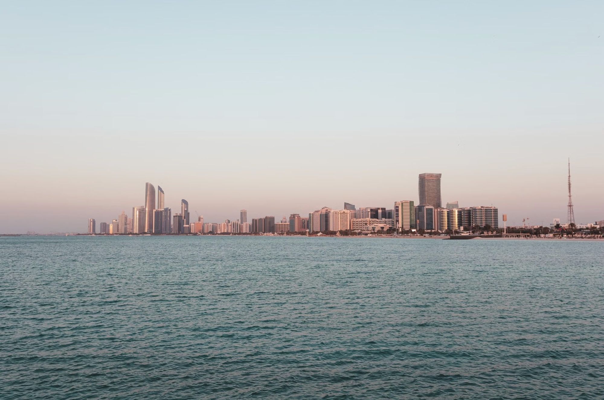 Corniche at blue hour